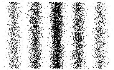 The back plate shows a wave-like pattern… made up of particles!