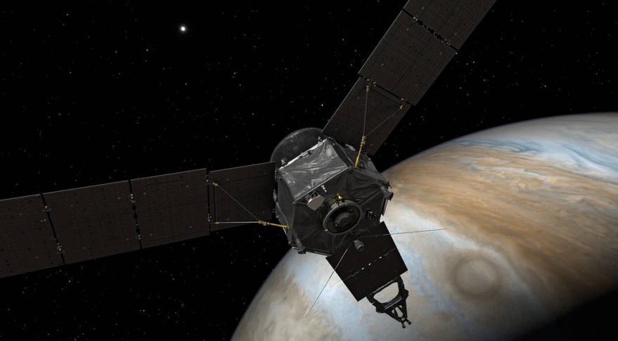 The Juno space probe. Image credit: NASA/JPL-Caltech