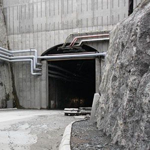 The entrance to Onkalo, which will be cemented over in 2120 and disguised.